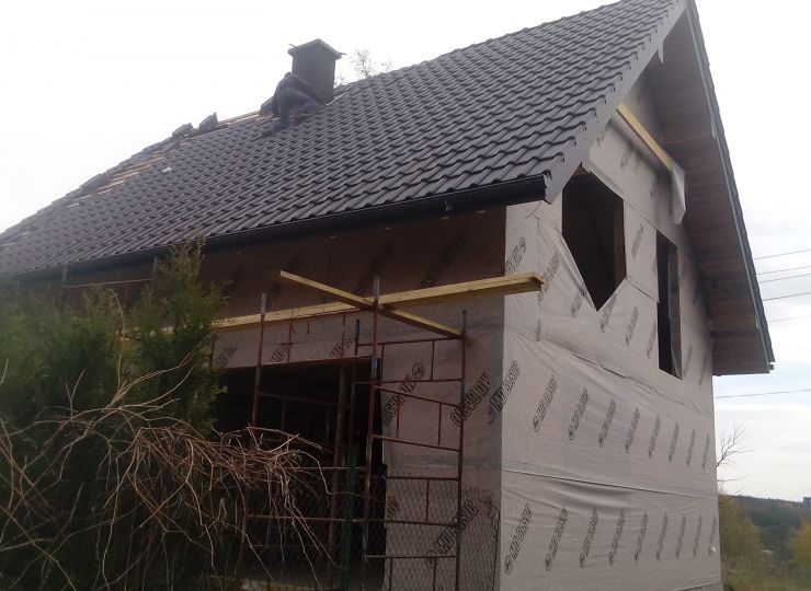 Budowa domu w Sławkowie