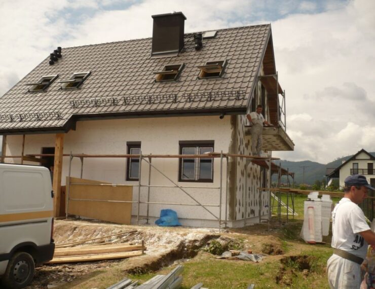 Budowa domu w Godziszce