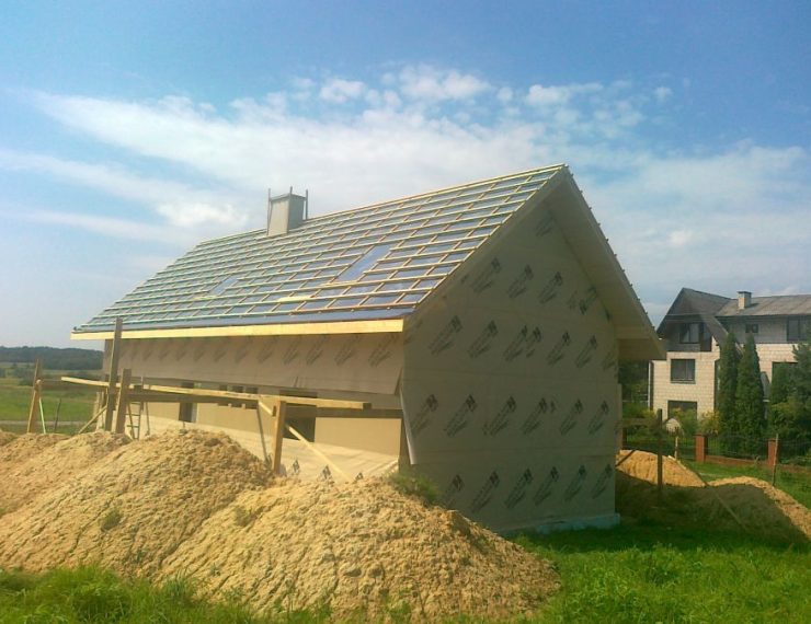 Budowa domu w Łazach