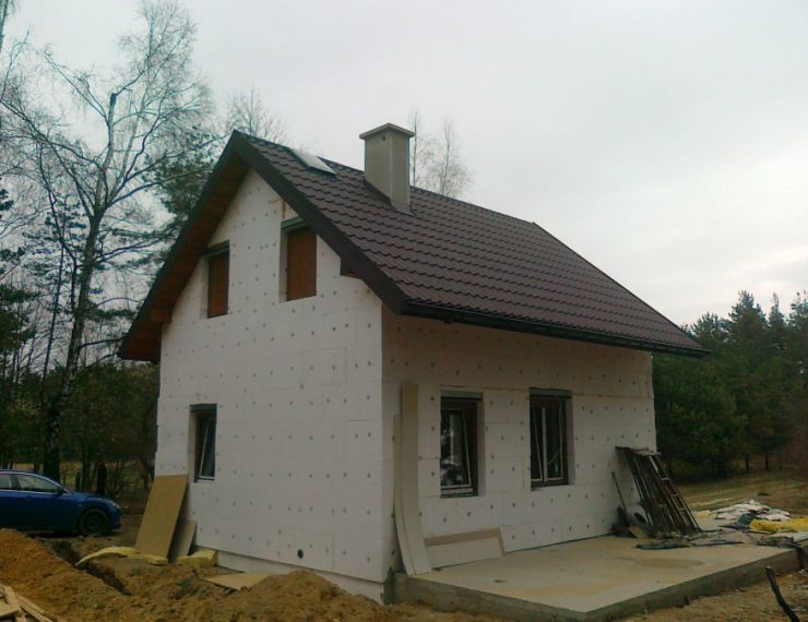 Budowa domu w Rzędkowicach 2