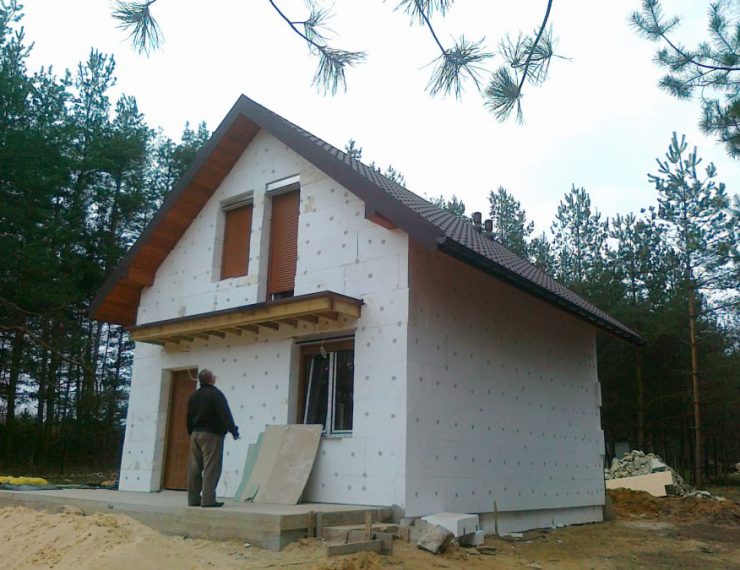 Budowa domu w Rzędkowicach 2