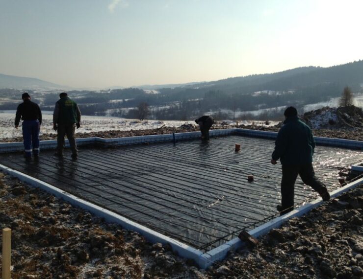 Budowa domu w Rychwałdzie