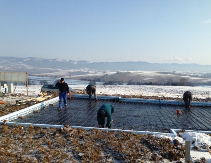 Budowa domu w Rychwałdzie