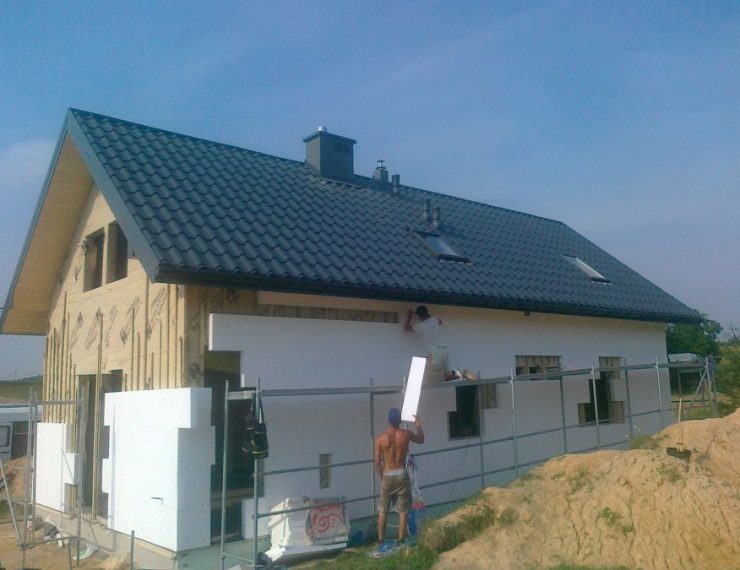 Budowa domu w Łazach