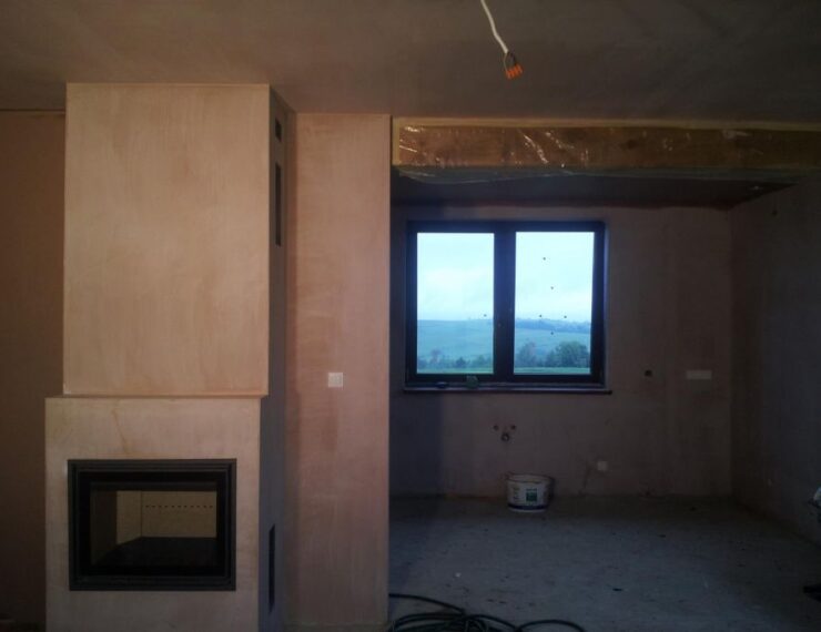 Budowa domu w Rychwałdzie