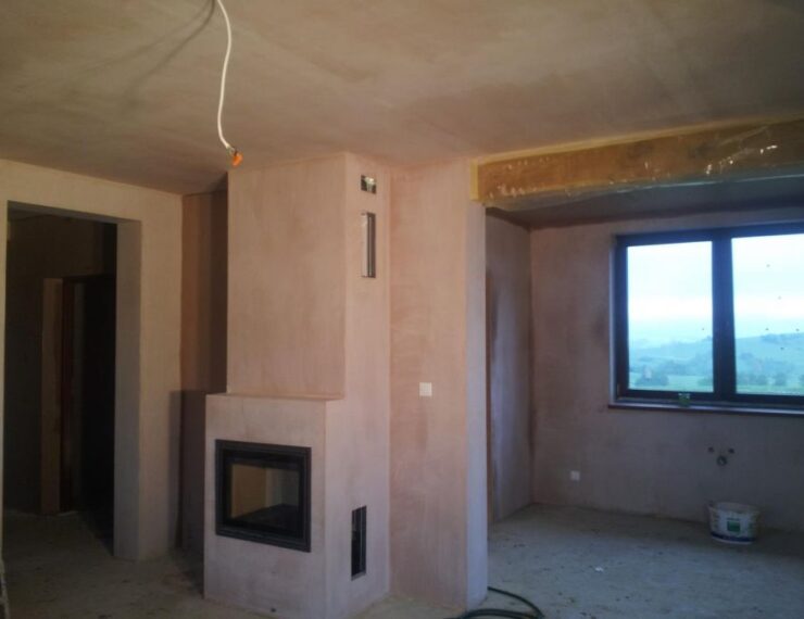 Budowa domu w Rychwałdzie