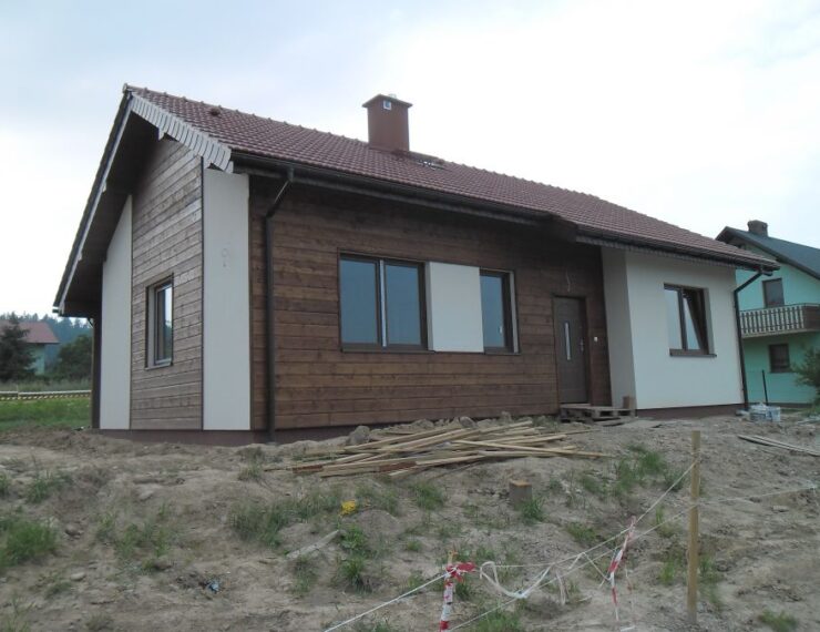 Budowa domu w Rychwałdzie