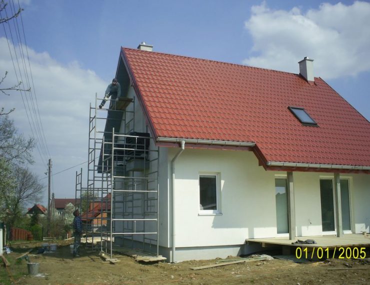 Budowa domu w Sułkowie
