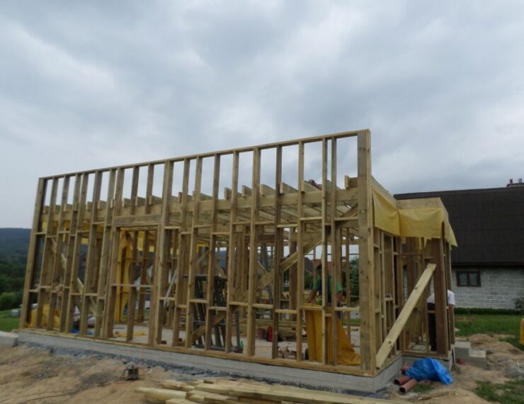Budowa domu w Jaworniku