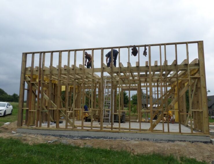 Budowa domu w Jaworniku