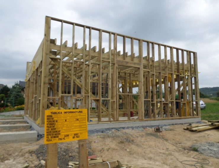 Budowa domu w Jaworniku