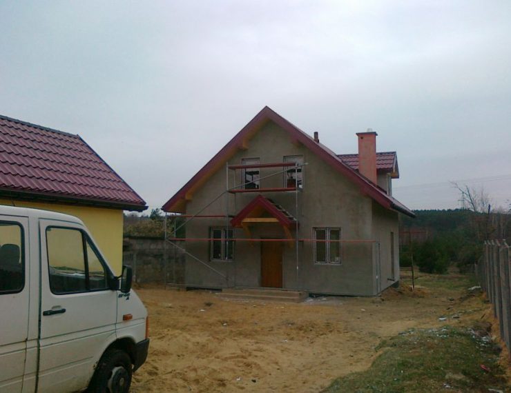 Budowa domu w Rzedkowicach