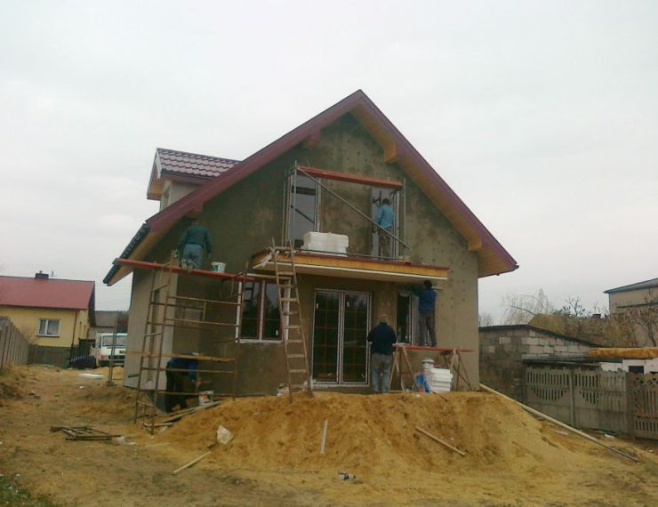 Budowa domu w Rzedkowicach