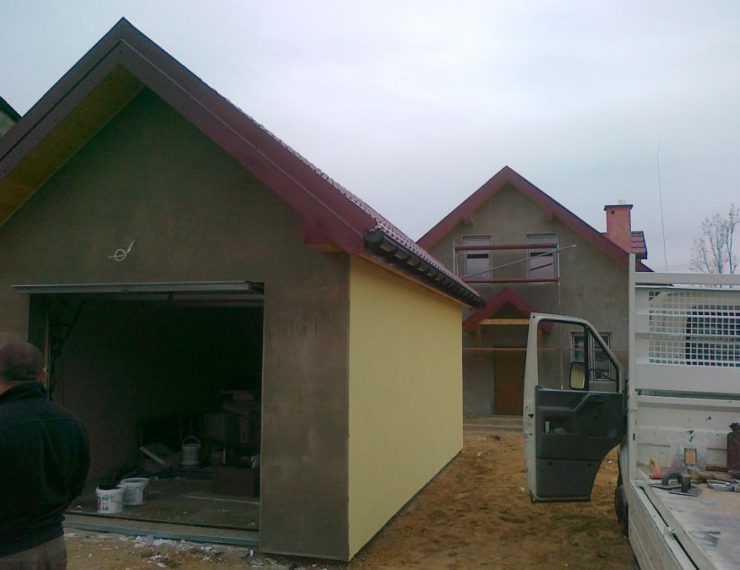 Budowa domu w Rzedkowicach