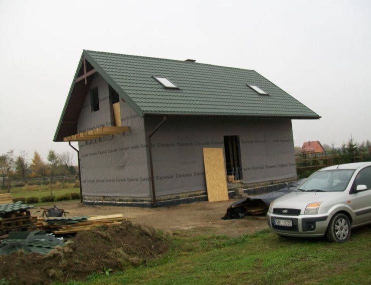 Budowa domu w Kunicach