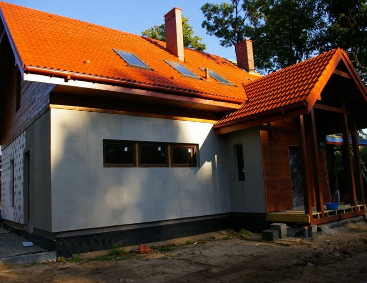 Budowa domu w Dabrowie Gorniczej - Strzemieszycach