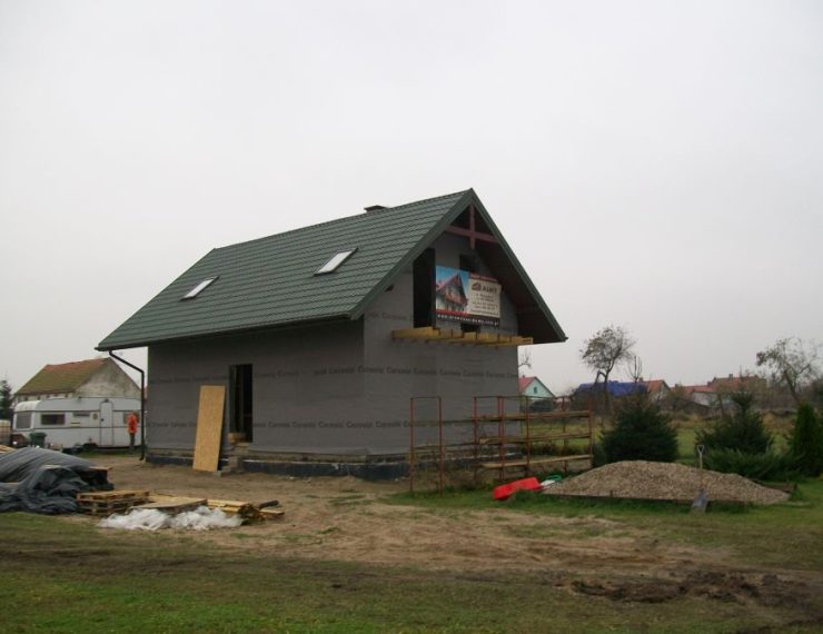 Budowa domu w Kunicach