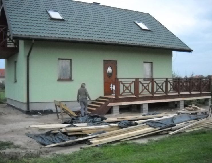 Budowa domu w Kunicach