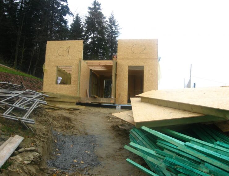 Budowa domu w Rychwaldzie