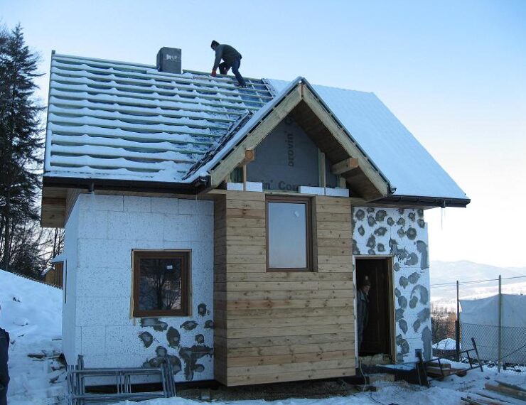 Budowa domu w Rychwaldzie