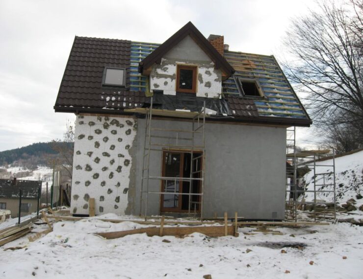 Budowa domu w Rychwaldzie