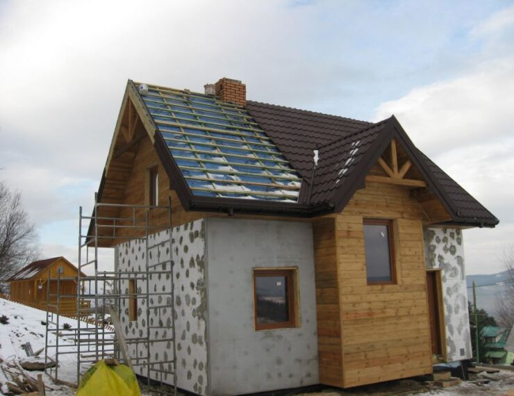 Budowa domu w Rychwaldzie