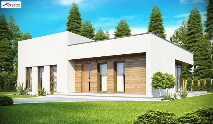 Projekty domów drewnianych szkieletowych