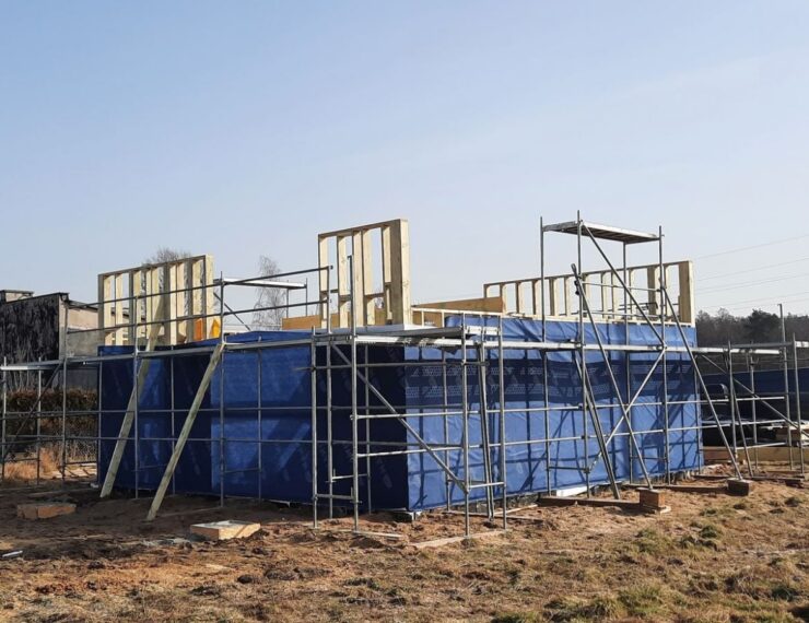 Budowa domu w Imielinie