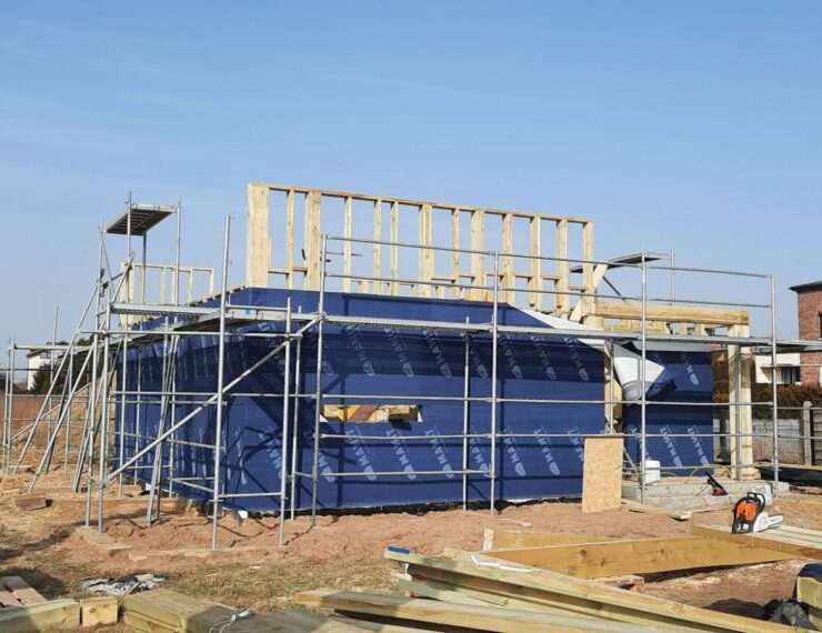 Budowa domu w Imielinie