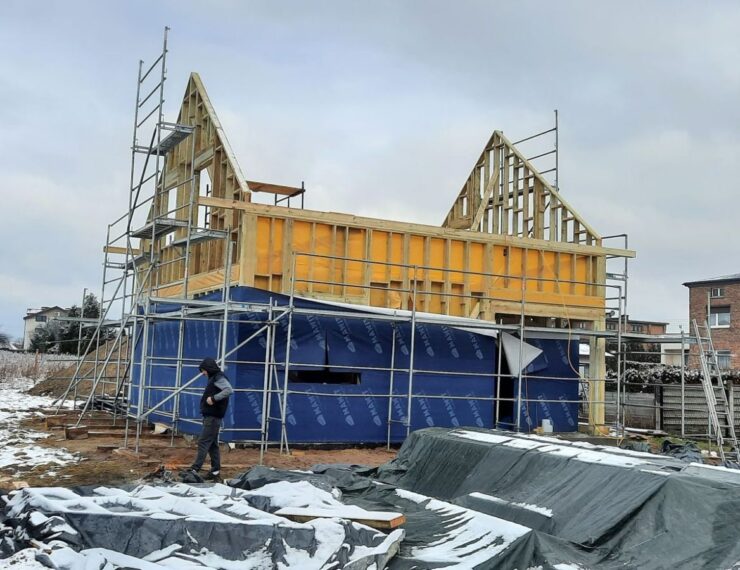 Budowa domu w Imielinie