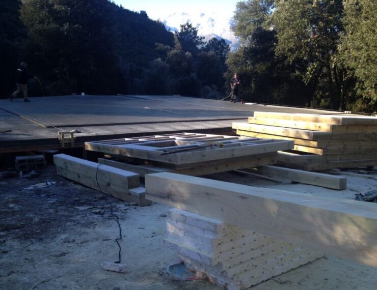 Budowa domu na Korsyce - Finello