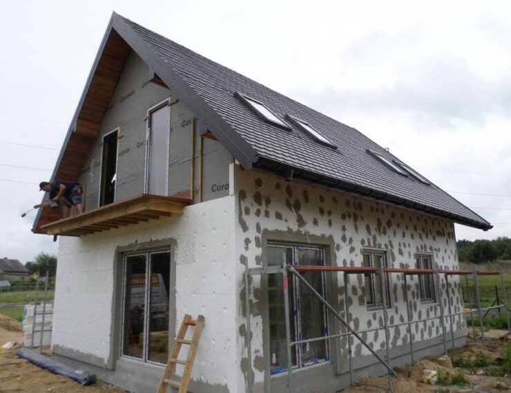 Budowa domu w Dąbrowie Górniczej - Łęka