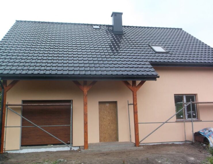 Budowa domu w Wojkowicach