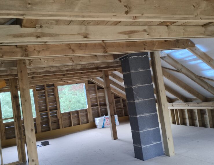 Budowa domu w Leśnej