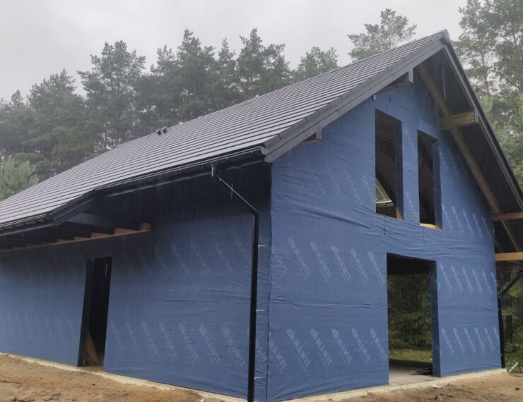 Budowa domu w Leśnej