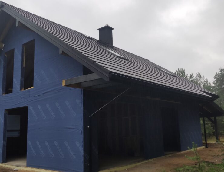 Budowa domu w Leśnej