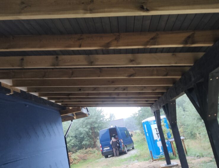 Budowa domu w Leśnej