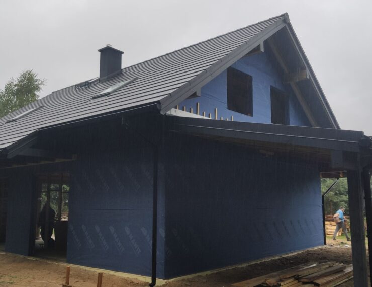 Budowa domu w Leśnej