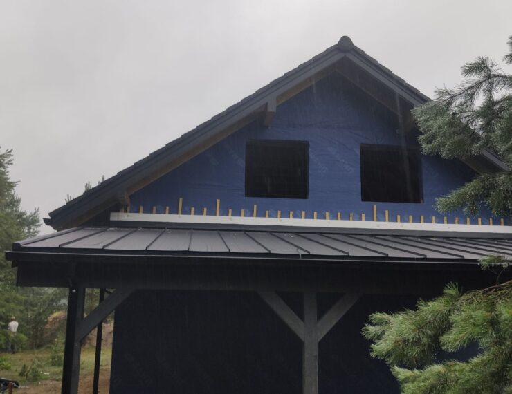 Budowa domu w Leśnej