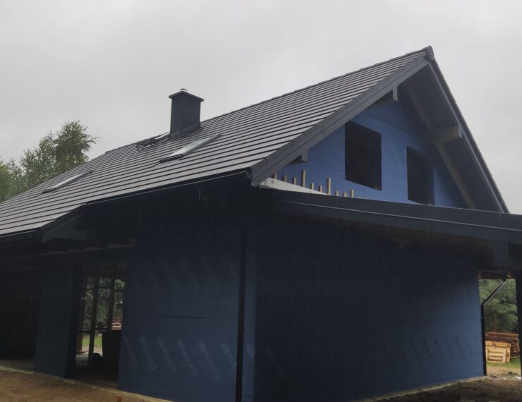 Budowa domu w Leśnej