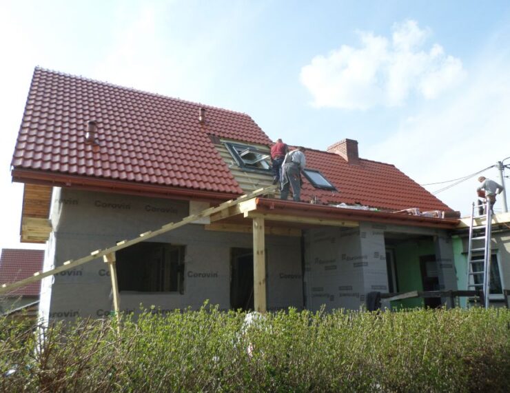 Rozbudowa domku fińskiego w Lędzinach