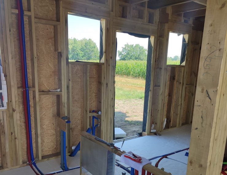 Budowa domu w Rudniczce