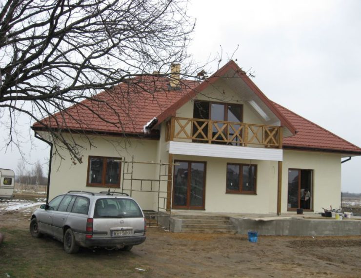 Budowa domu w Kłomnicach