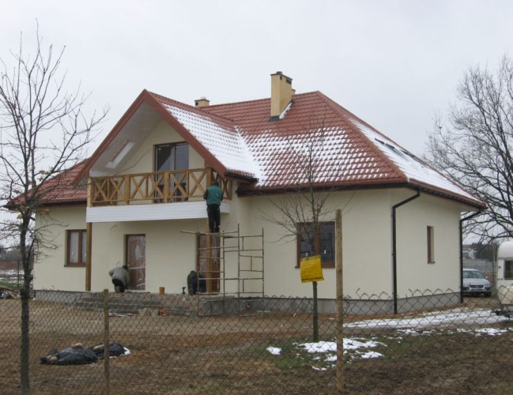 Budowa domu w Kłomnicach
