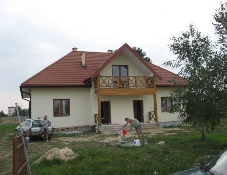 Budowa domu w Kłomnicach