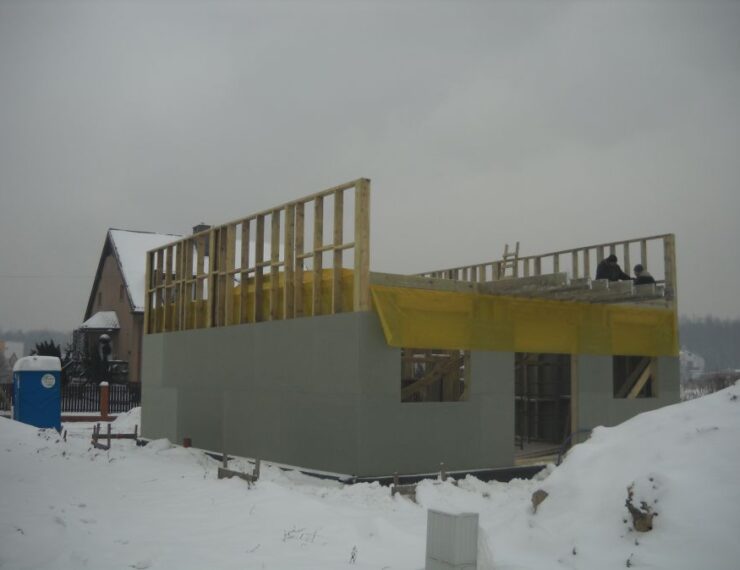 Budowa domu w Myslowicach - Brzeczkowicach