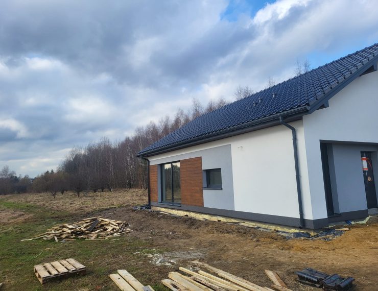 Budowa domu w Psarach
