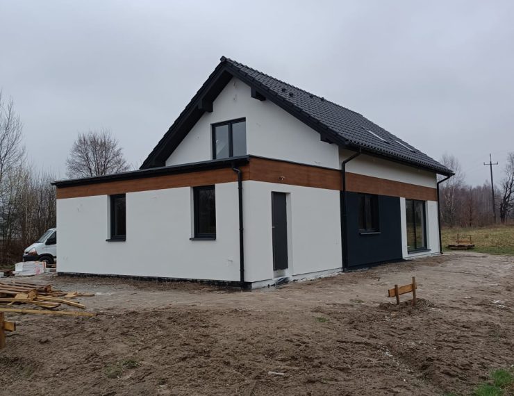 Budowa domu w Kłaju