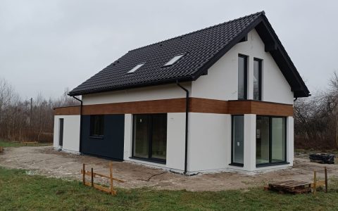 Budowa domu w Kłaju