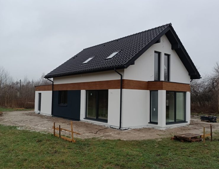 Budowa domu w Kłaju